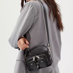 Núnoo Helena New Zealand Crossbody Bag BLACK LEATHER NWT